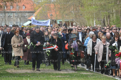 Gdansk. Srebrzysko. Pogrzeb posla, Arkadiusza Rybickiego,...