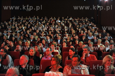 Kino Krewetka w Gdansku. Premiera filmu Milion Dolarow...