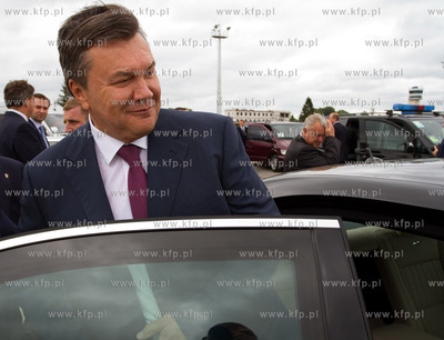 Wizyta prezydenta Ukrainy Wiktora Janukowicza na Pomorzu....