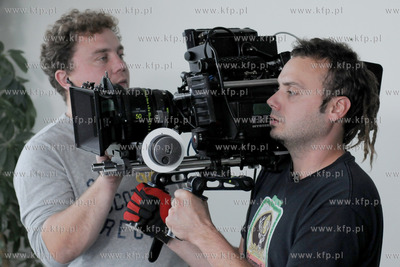 Plan zdjeciowy filmu Uklad Zamkniety w rezyserii Ryszarda...