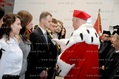 Inauguracja roku akademickiego Wyzszej Szkoly Administracji...