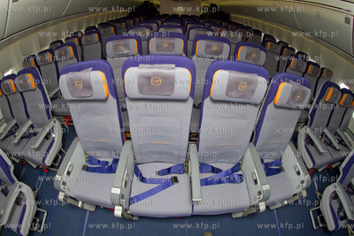 Lotnisko im. Lecha Walesy w Gdansku - Rebiechowo. Wnetrze...