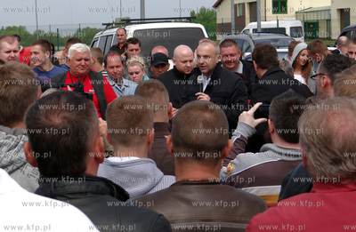 Grzechotki. Polsko - rosyjskie przejscie graniczne....