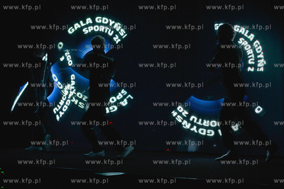 HAla Gdynia Arena.Gala Gdynskiego Sportu.    Nz. Oprawe...