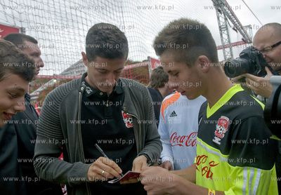 Gdynia. Final zawodow Coca-Cola Cup w pilce noznej....