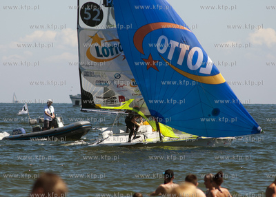 Regaty LOTTO 49er Grand Prix Gdynia 2014. 19.07.2014...