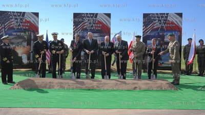 Redzikowo. Uroczyste rozpoczęcie budowy bazy pocisków...