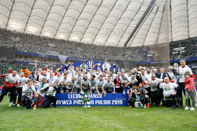 Warszawa, Stadion Narodowy. 
Finał Pucharu Polski....