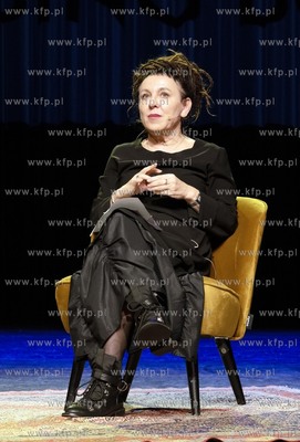 Theater De Regentes w Hadze.Spotkanie z Olgą Tokarczuk...