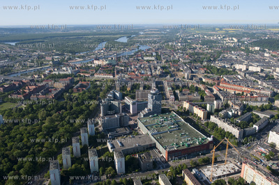 Szczecin z lotu ptaka. 13.05.2009r fot. Kacper Kowalski...