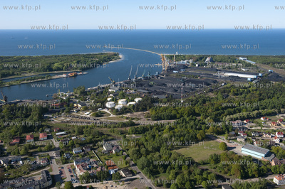 Swinoujscie z lotu ptaka. 12.05.2009 fot. Kacper Kowalski...