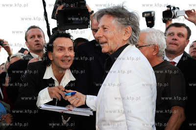 GDAŃSK, FESTIWAL GWIAZD  2008.  Na sopockiej plazy...