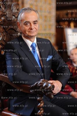 Gdansk, Dwor Artusa. Po raz kolejny wreczono medale...