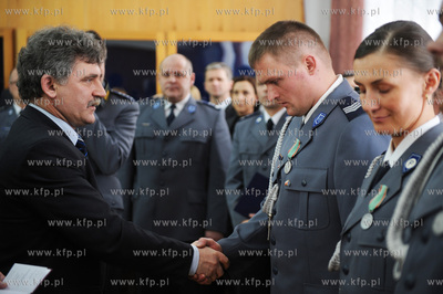 Gdansk, Komenda Wojewodzka Policji. Jerzy Miller, Minister...