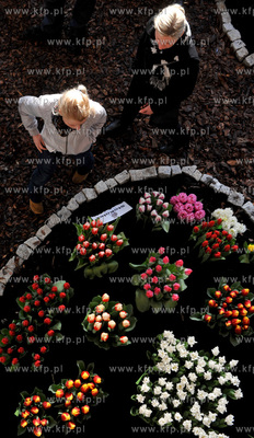 Gdansk, Dlugi Targ. Otwarcie wystawy Ogrod Kulturalny...