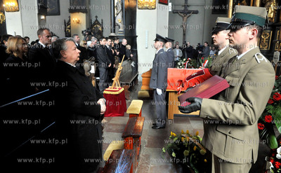 Gdansk. Kosciol sw. Mikolaja. Msza zalobna za posla...