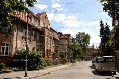 Gdansk Wrzeszcz.Ulica Stanislawa Malachowskiego. 26.07.2007...