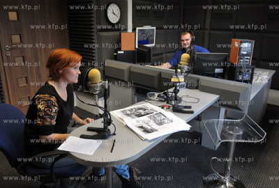Studio Radia Kaszebe w Rumi. 26.11.2013 Fot. Maciej...