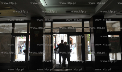 Gdansk kino Neptun, dawne Leningrad. Wejscie do kina...