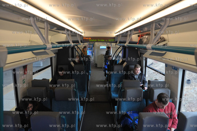 Przystanek SKM Gdansk Srodmiescie.. Nowy pociag SKM...