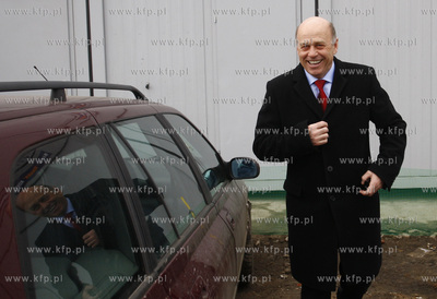 Sekretarz Generalny UEFA David Taylor odwiedzil Gdansk....