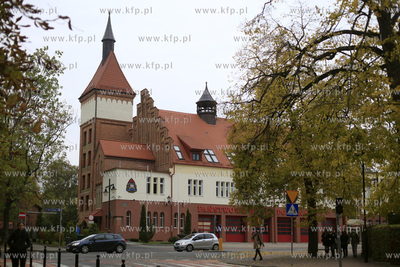 Sopot. Budynek strazy pozarnej przy ul. Armii Krajowej.
26.10.2011
fot....