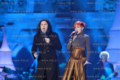 Gdansk. Dlugi Targ. Koncert Cała Polska śpiewa kolędy...