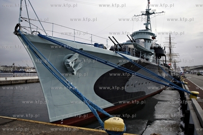 Gdynia. Wizyta admirala Sir Mark Stanhope Dowodcy Krolewskiej...