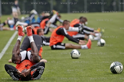 Gdansk. Boisko treningowe przy ul Traugutta. Pierwszy...