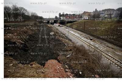 Prace przy budowie przystanku SKM Gdansk Srodmiescie.
04.02.2013
fot....