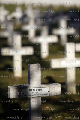 Wojskowy cmentarz francuski w Gdansku.
31.10.2013
fot....