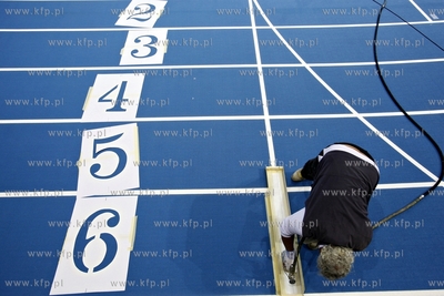 Sopot. Przygotowania hali Ergo Arena do organizacji...