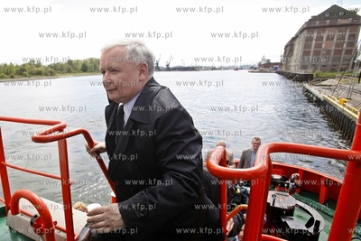 Wizyta Jaroslawa Kaczynskiego w Gdansku Nowym Porcie.
11.05.2014
fot....