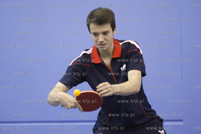 Tenisista stolowy Patryk Zatowka.
17.11.2014
fot....
