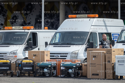 Polsat Plus Arena Gdańsk. Prezentacja samochodów,...