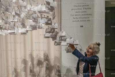 Instalacja artystyczna w Muzeum II Wojny Światowej...