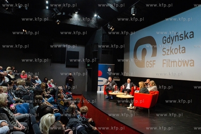 Gdynia. Gdyńskie Centrum Filmowe.  Spotkanie z twórcami...