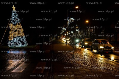Boże Narodzenie w Gdańsku. Iluminacja w Oliwie. 21.12.2019...