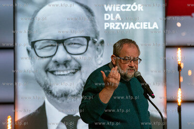 "Wieczór dla Przyjaciela". Prezydent Paweł Adamowicz...