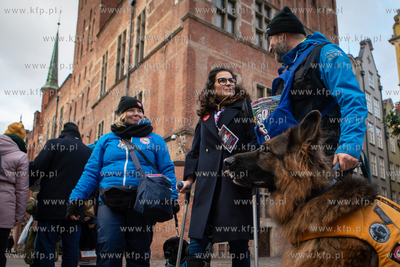 Gdańsk, Długi Targ. 30 Finał Wielkiej Orkiestry...