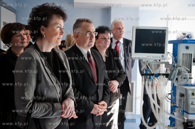 Gdansk. Uroczystosc otwarcia Zespolu Chirurgii wraz...