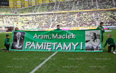 Gdansk. PGE Arena. Mecz o mistrzostwo Ekstraklasy....