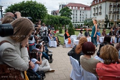 Ogrod hotelu Sofitel Grand. Sopot Fashion Days 2012....