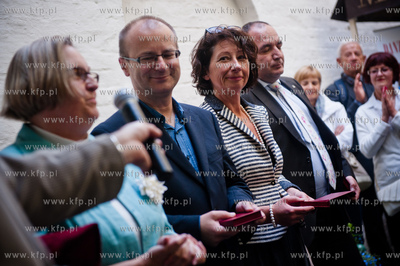 Gdansk. Muzeum Domu Uphagena. Uroczysta inauguracja...