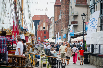 Gdansk. Zlot Zaglowcow Baltic Sail Gdansk 2013. Festiwal...