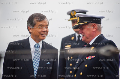 Gdynia. Nabrzeze Pomorskie. Historyczny niszczyciel...