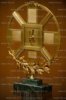 Gdansk. Hotel Radisson Blu. Uroczysta konferencja prasowa,...