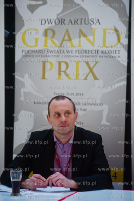 Gdansk. CH. Galeria Baltycka. Konferencja prasowa poprzedzajaca...