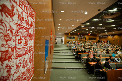 Biblioteka Glowna Uniwersytetu Gdanskiego. Uroczystosci...