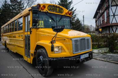 Gdansk. Pierwsza przejazdzka oryginalnego, amerykanskiego,...